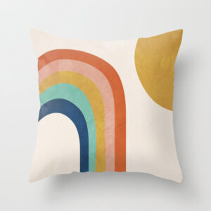 Alternative view of 4PCS 45*45cm Abstract Geometry Throw Pillow Cases Set