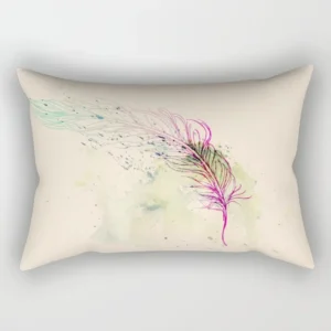 Alternative view of Set of 4 Mandala Printed Single-Sided Pattern Rectangular Pillowcase Home Decoration, 30x50cm