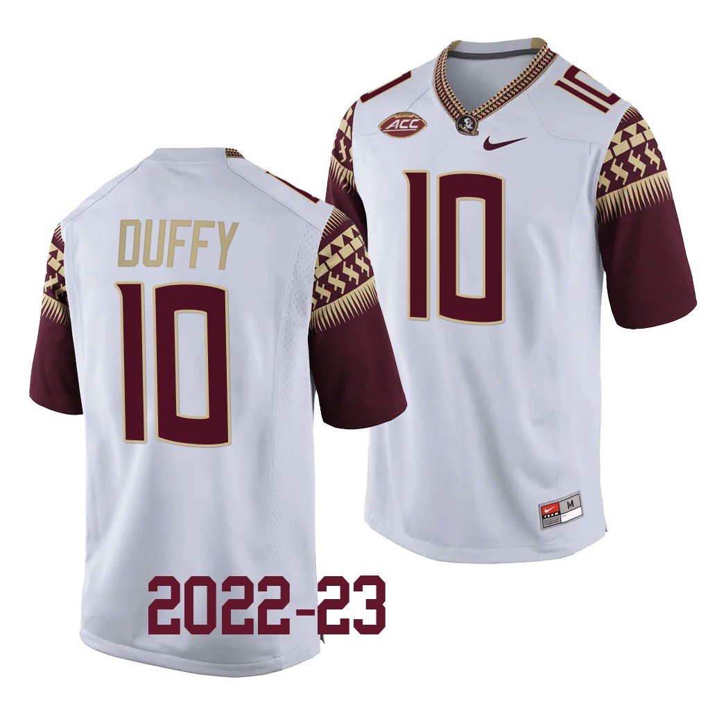AJ Duffy Florida State Seminoles College White Men 10 Jersey 2022-23 5KDDGGXV