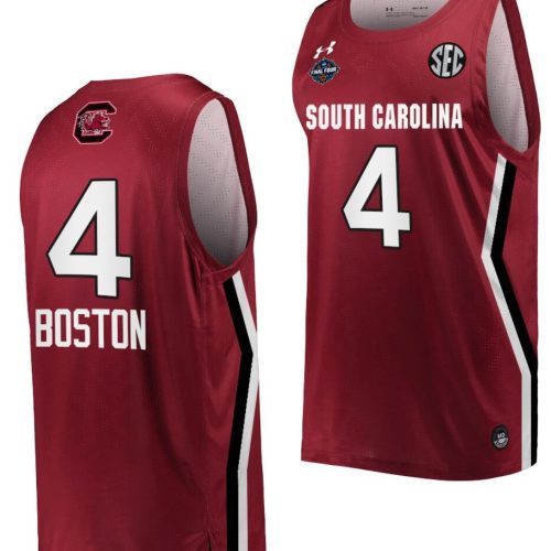 Aliyah Boston Jersey South Carolina Gamecocks Basketball March Madness Final Four Wine #4 3LRQYGXV