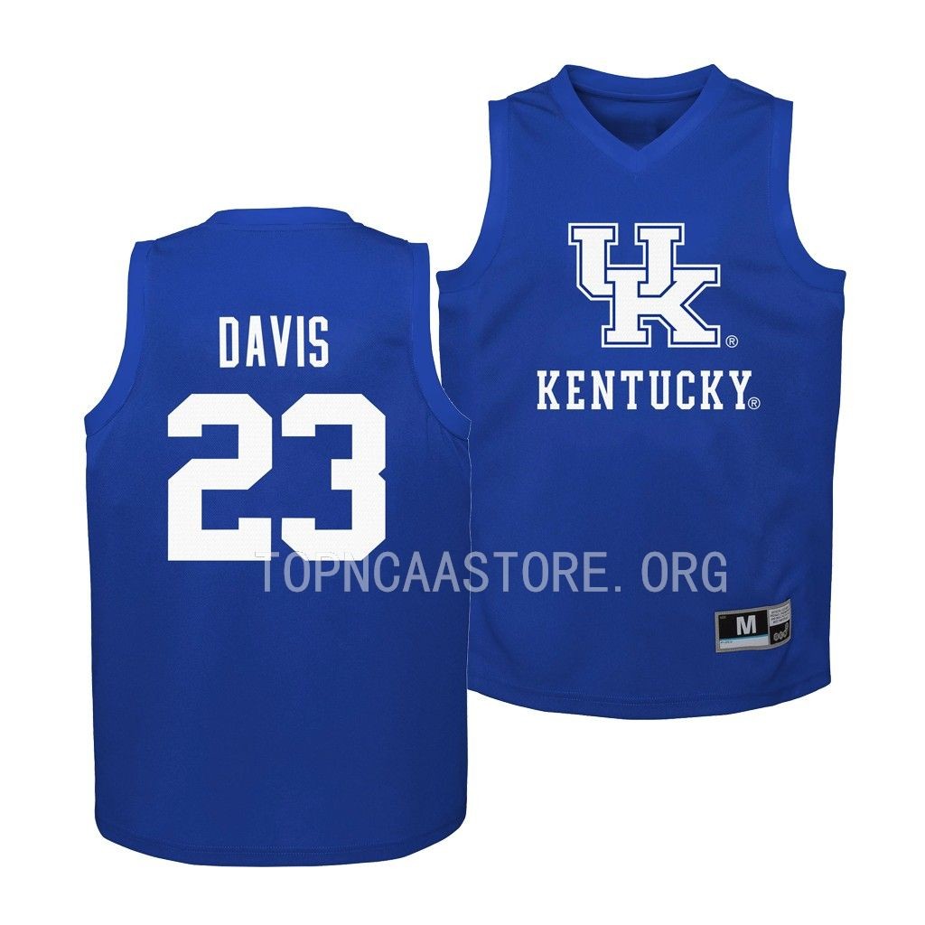 Anthony Davis Kentucky Wildcats Blue Alumni Youth Jersey AQO2FGXV