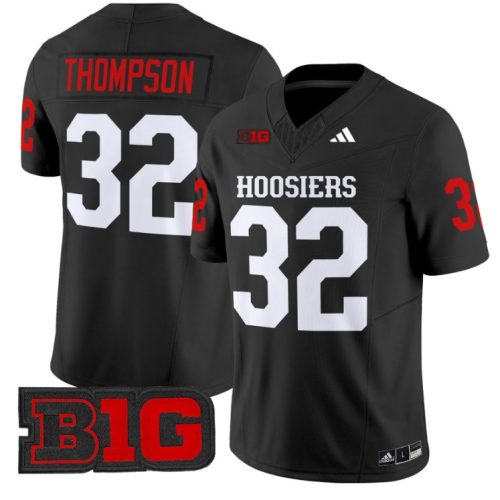 Anthony Thompson Jersey #32 Indiana Hoosiers Vapor Limited Football Black MTHE9GXV