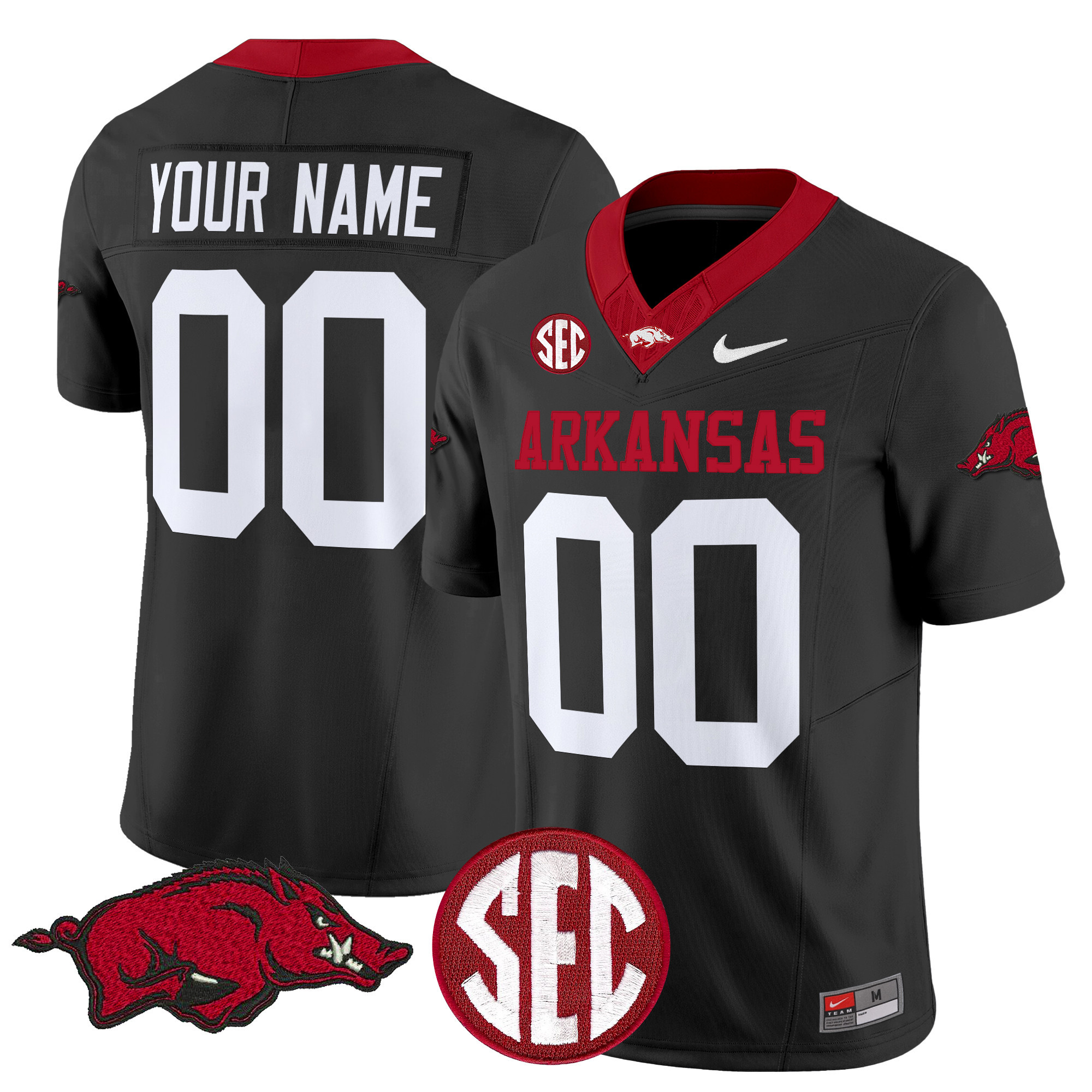 Arkansas Razorbacks Vapor Limited Custom Jersey - All Stitched #4 UG6JKGXV