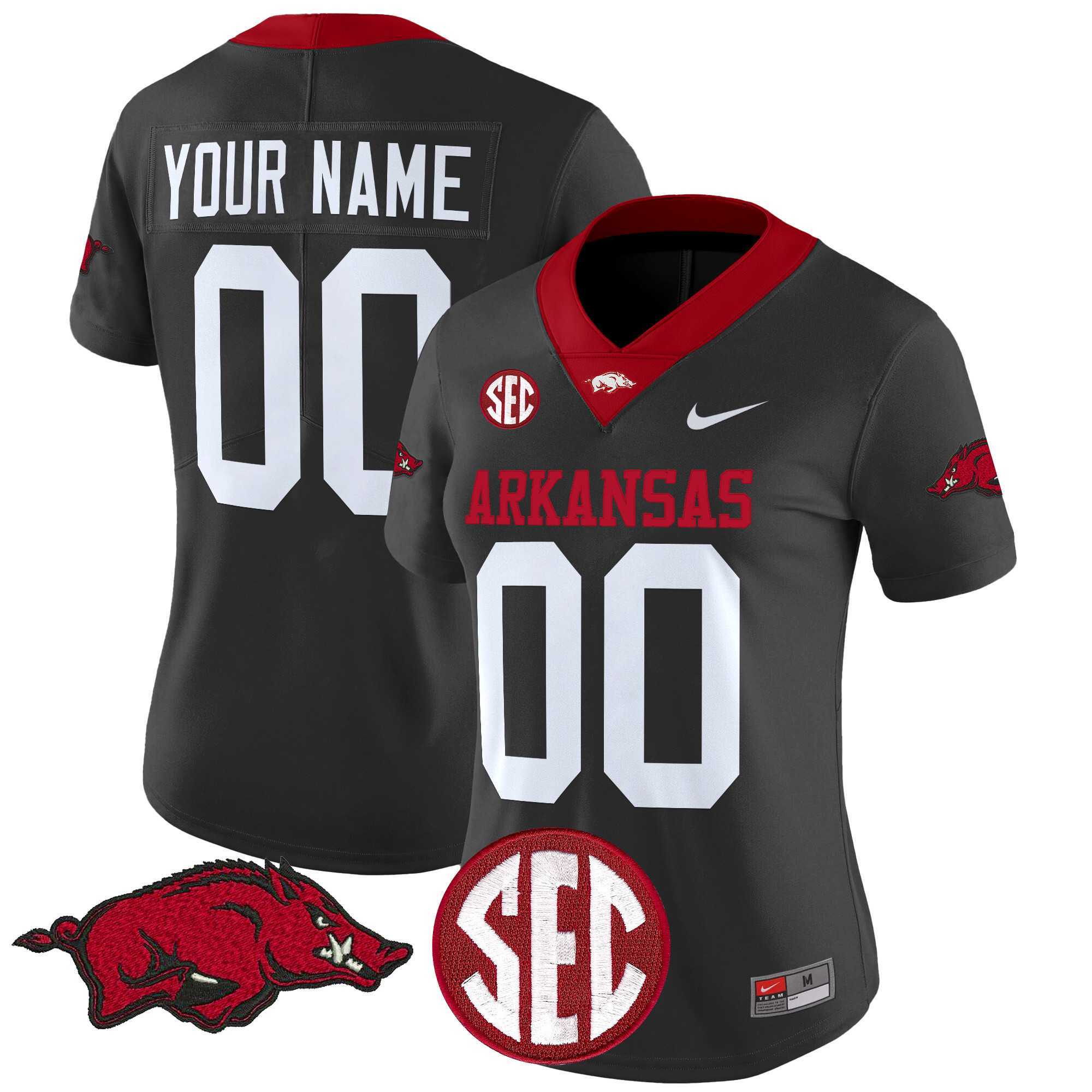 Arkansas Razorbacks Vapor Limited Custom Jersey - All Stitched #9 IGYZ9GXV