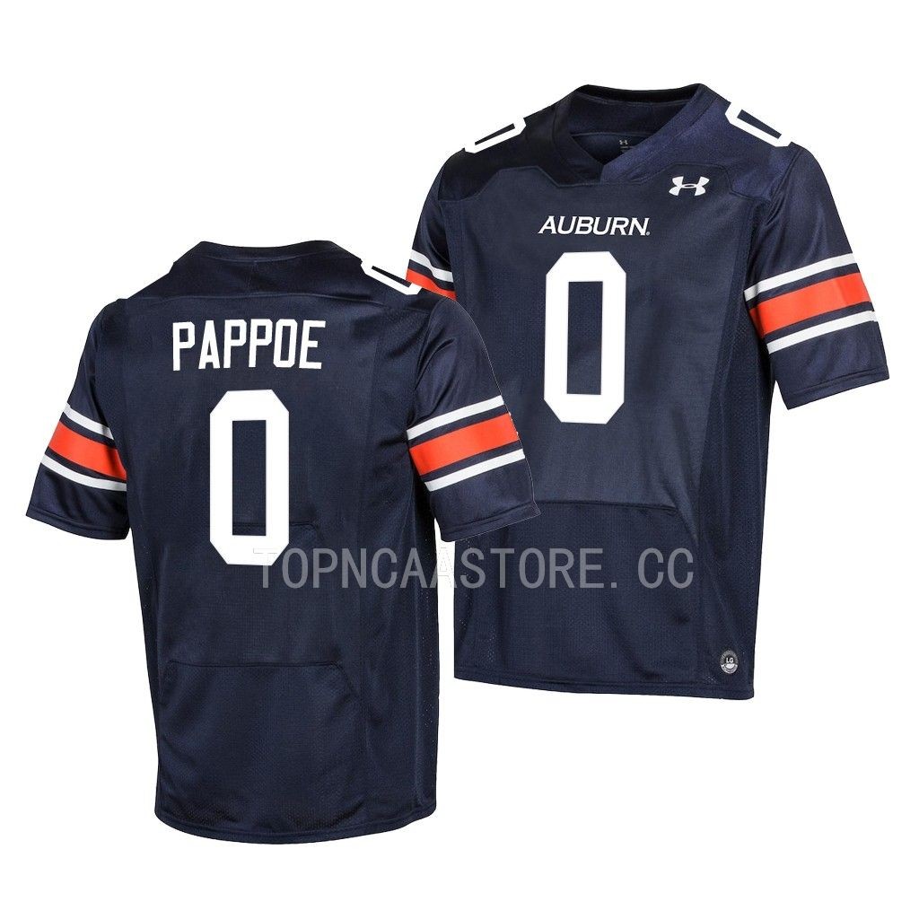 Auburn Tigers #0 Owen Pappoe College Navy Jersey GKO9EGXV