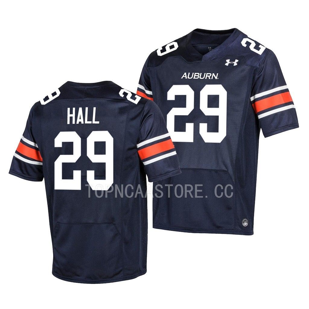 Auburn Tigers #29 Derick Hall College Navy Jersey UPHPGGXV