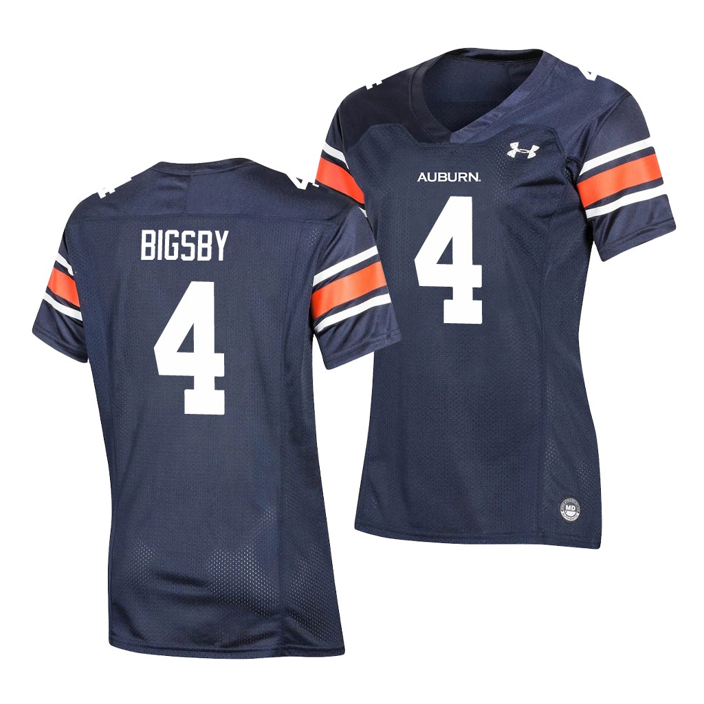 Auburn Tigers 4 Tank Bigsby Navy Jersey Wo IROSXGXV
