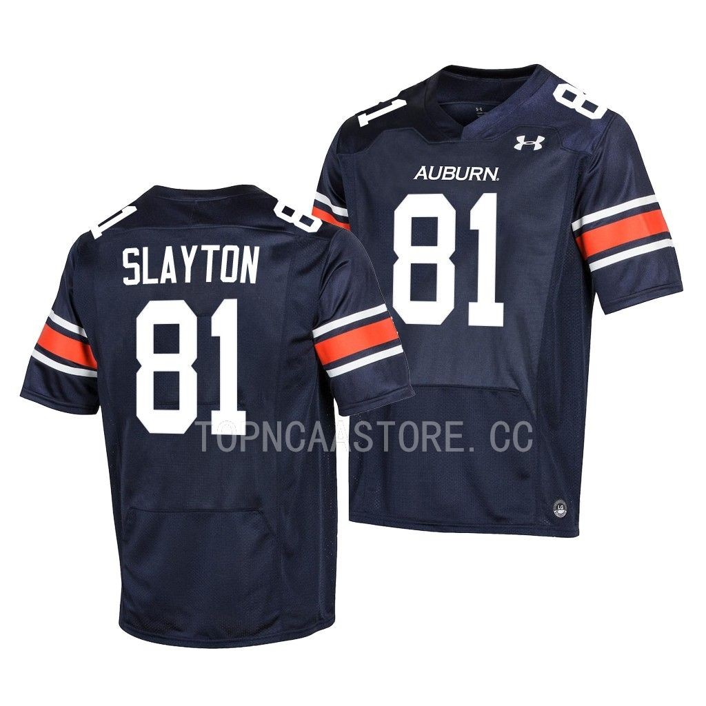 Auburn Tigers #81 Darius Slayton Alumni Navy Jersey PCSWQGXV