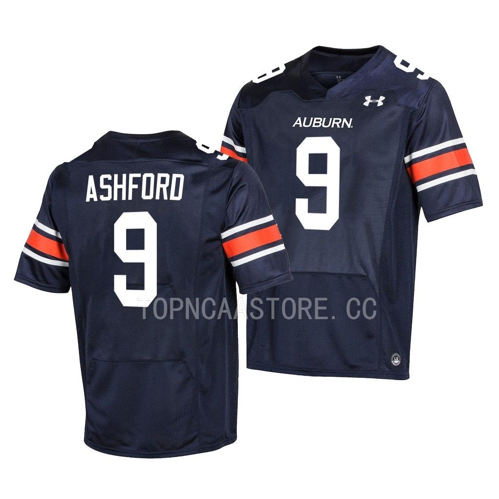 Auburn Tigers #9 Robby Ashford College Navy Jersey 9FJ2JGXV