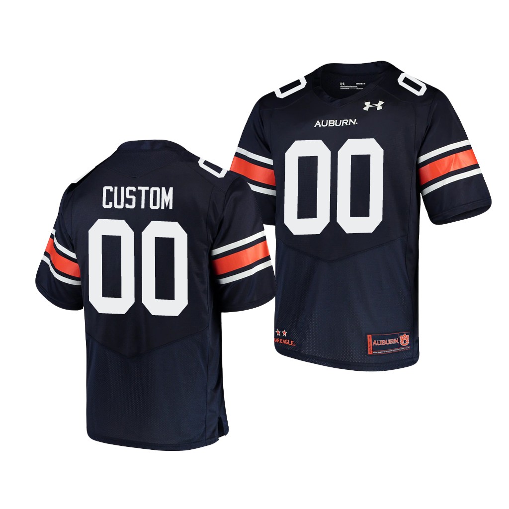 Auburn Tigers Custom Navy Jersey KVN6HGXV