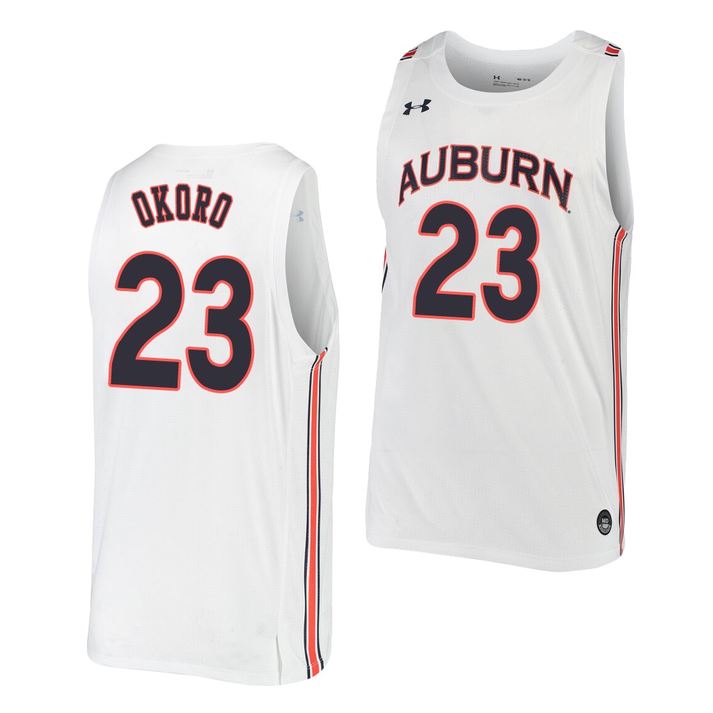 Auburn Tigers Isaac Okoro White -20 College Jersey WFV5NGXV