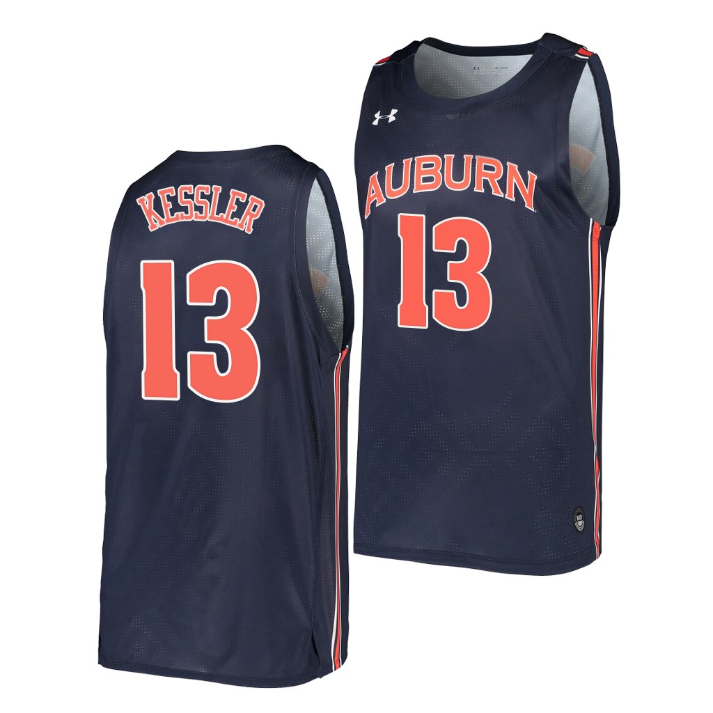 Auburn Tigers Walker Kessler Navy Transfer Away Jersey MKCFPGXV