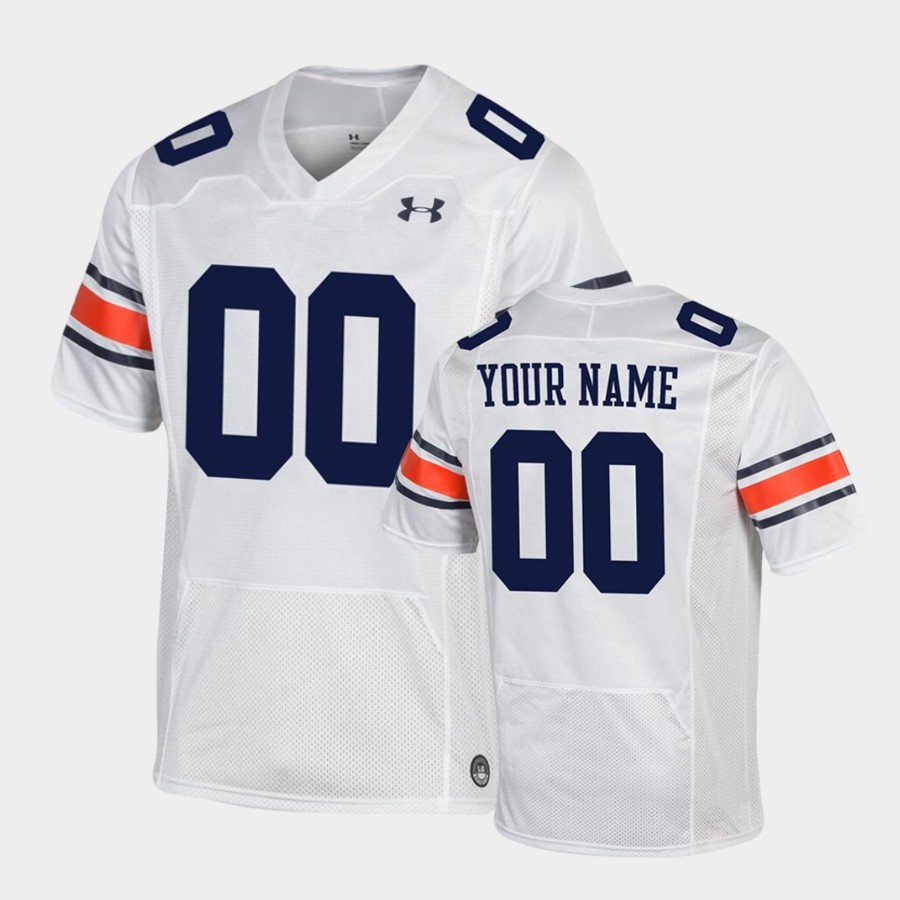 Auburn Tigers White Under Armour Custom Jersey 0VDJ9GXV