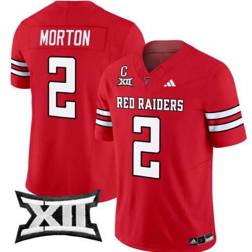 Behren Morton Jersey #2 Texas Tech Red Raiders Vapor Limited Football Red WCZSSGXV