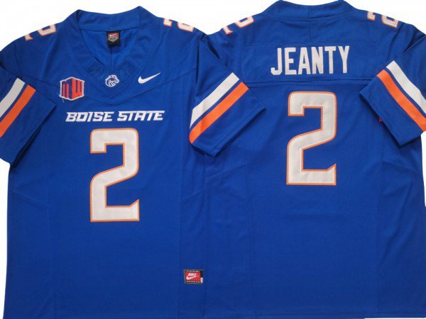 Boise State Broncos #2 Ashton Jeanty Blue Vapor F.U.S.E. Limited Jersey BL7RJGXV