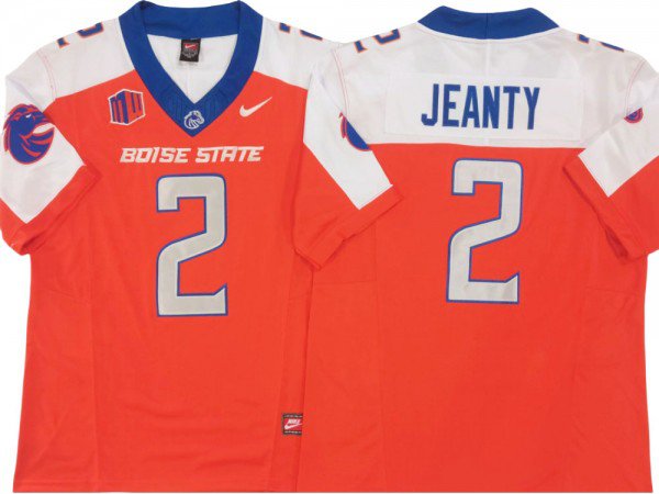 Boise State Broncos #2 Ashton Jeanty Orange, White Vapor F.U.S.E. Limited Jersey QDVLGGXV
