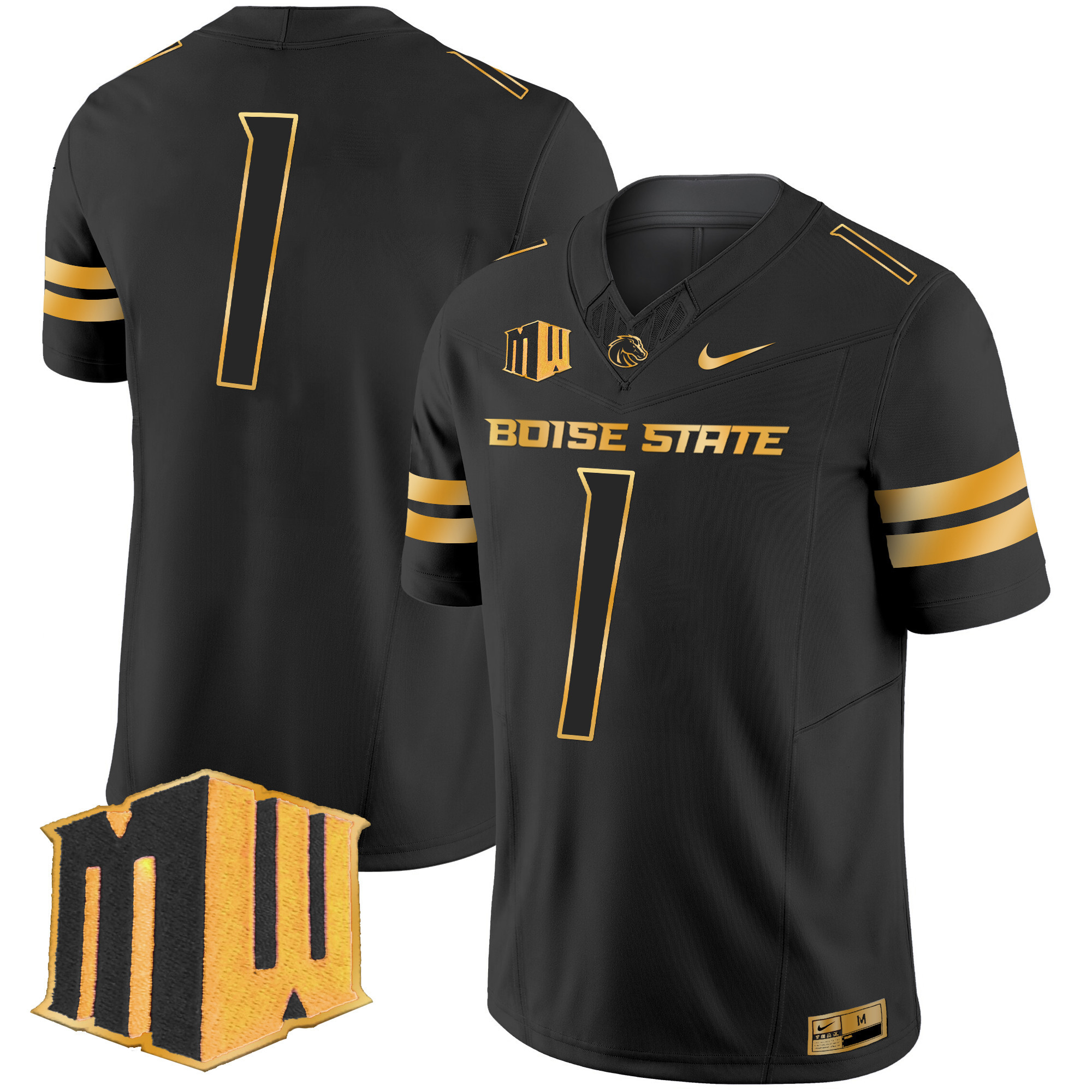 Boise State Broncos Gold Vapor Limited Jersey - All Stitched #16 O99HOGXV