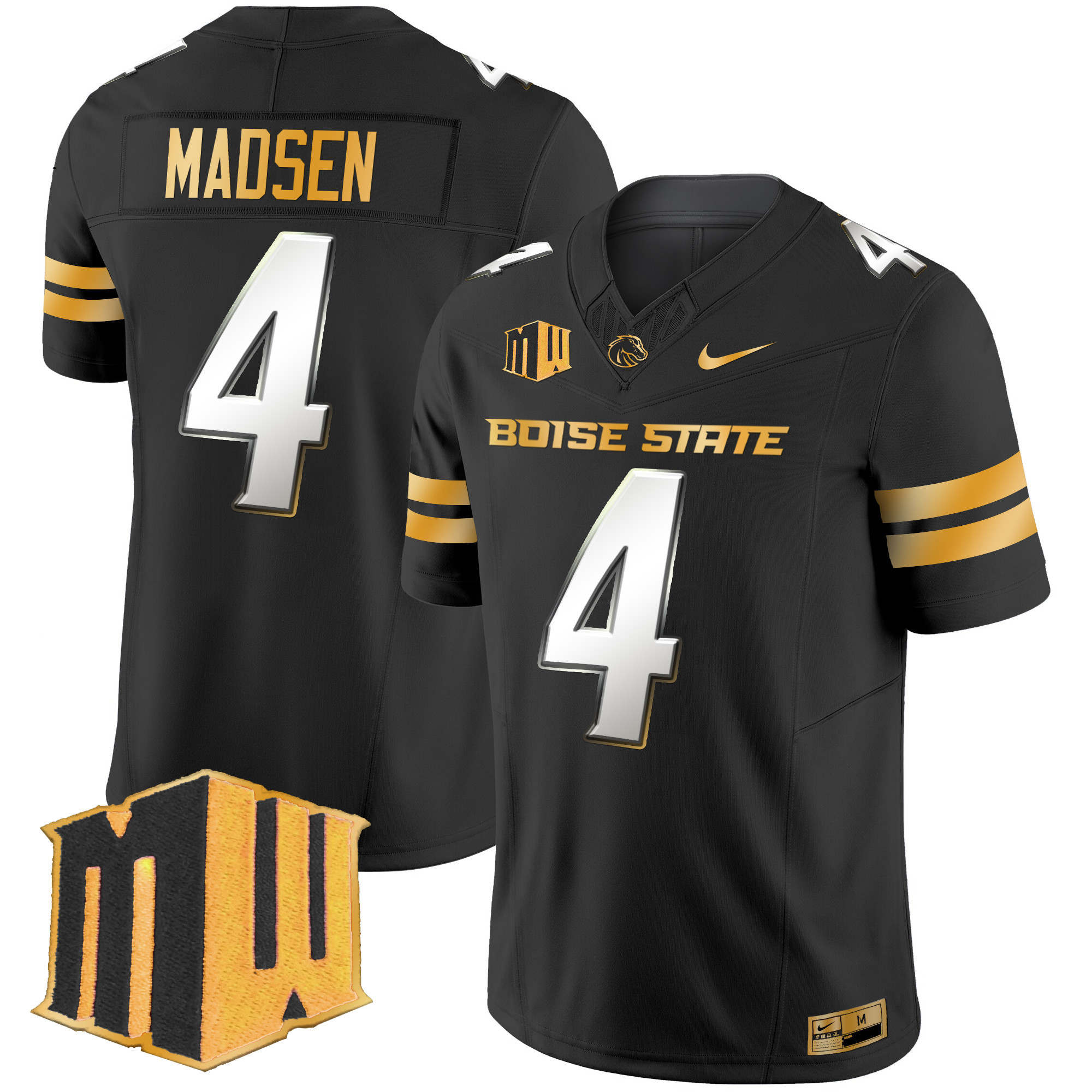 Boise State Broncos Gold Vapor Limited Jersey - All Stitched #2 VA0WEGXV