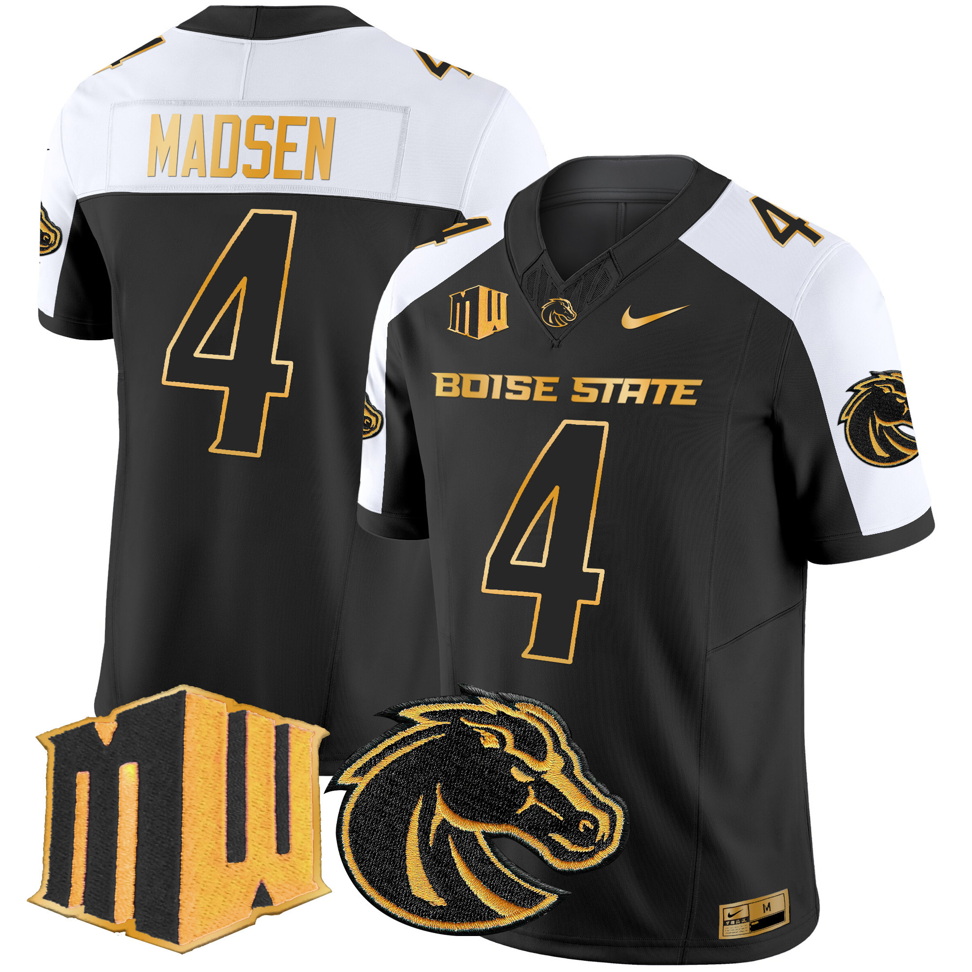 Boise State Broncos Gold Vapor Limited Jersey - All Stitched #26 2VFGLGXV