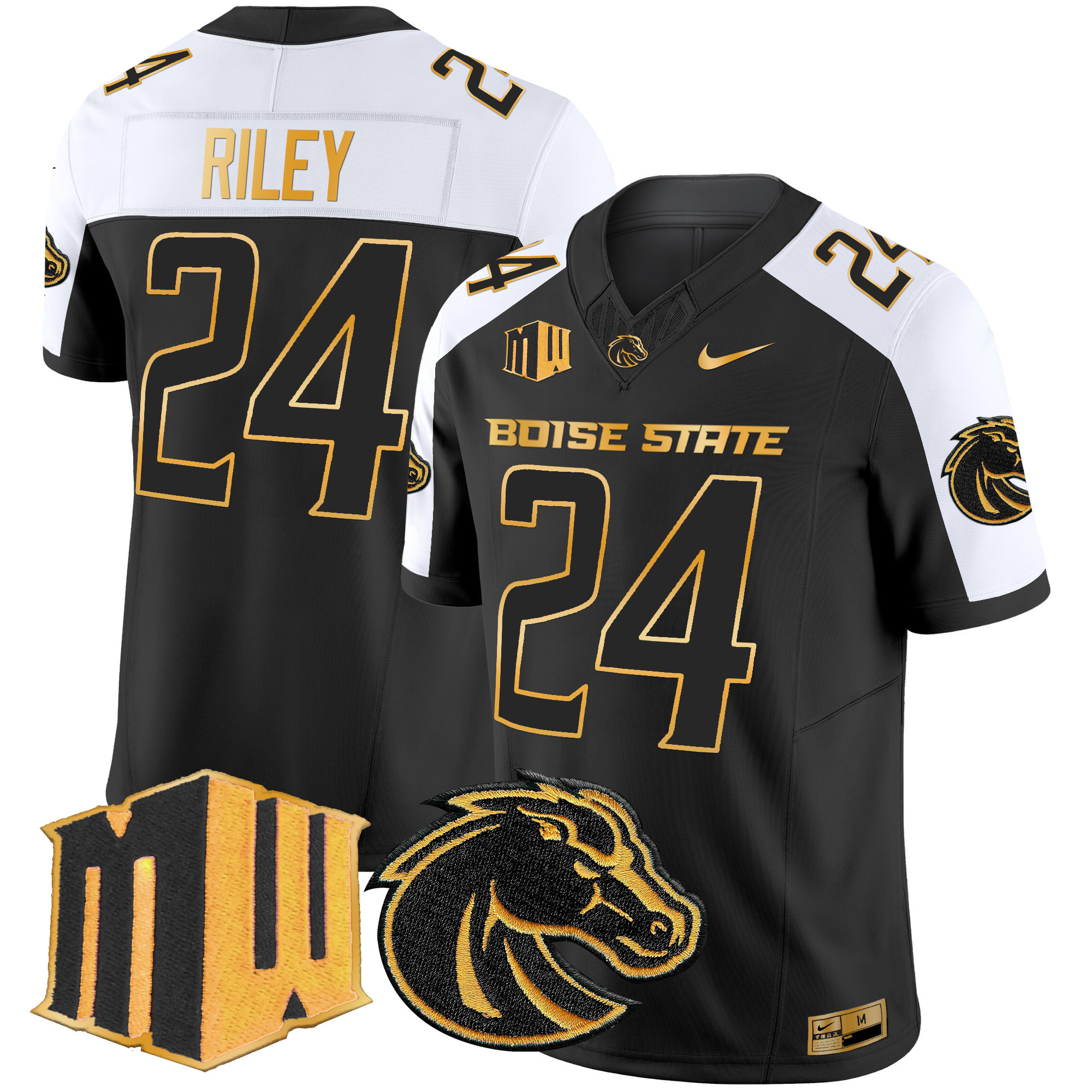 Boise State Broncos Gold Vapor Limited Jersey - All Stitched #31 1RI7SGXV