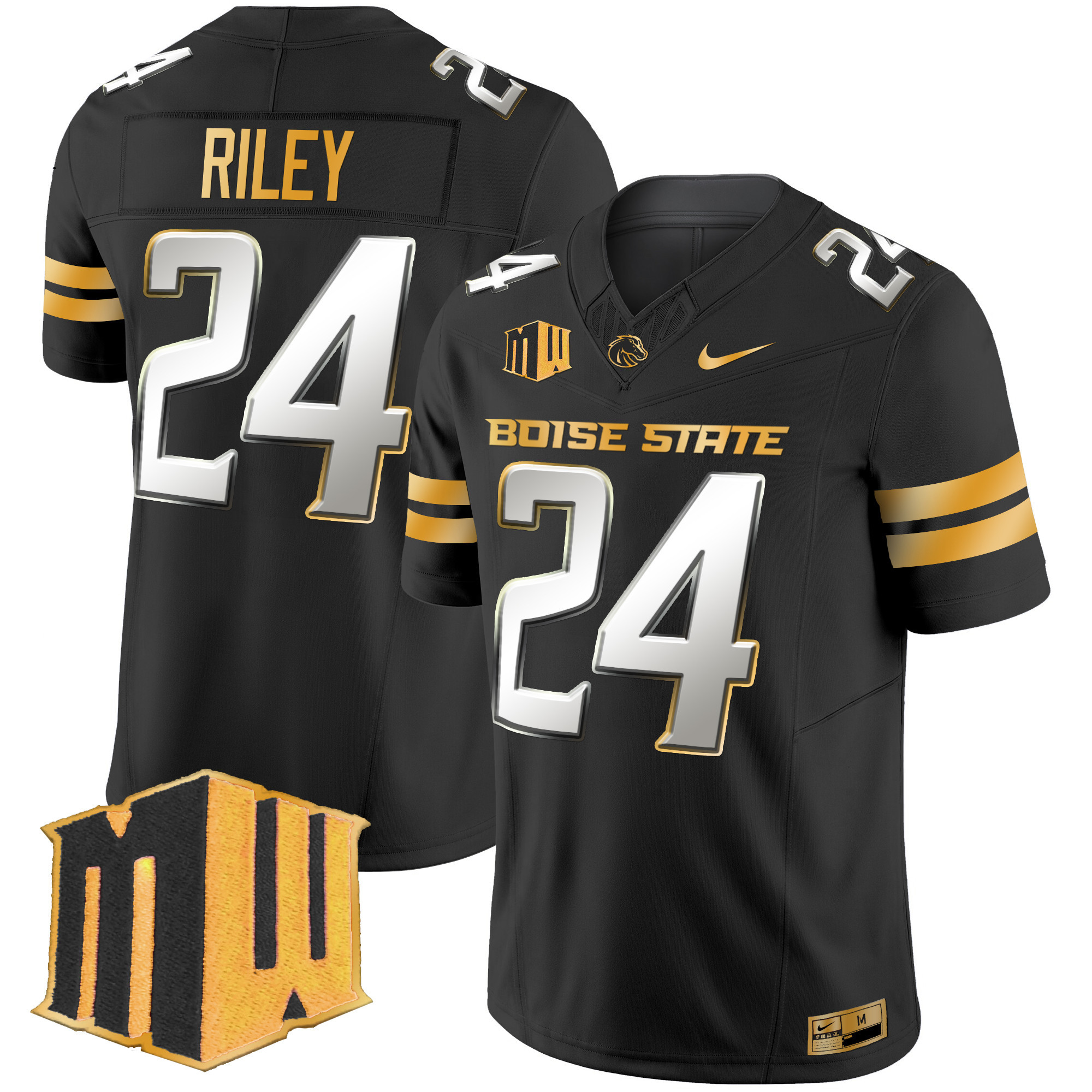 Boise State Broncos Gold Vapor Limited Jersey - All Stitched #7 FLA1XGXV