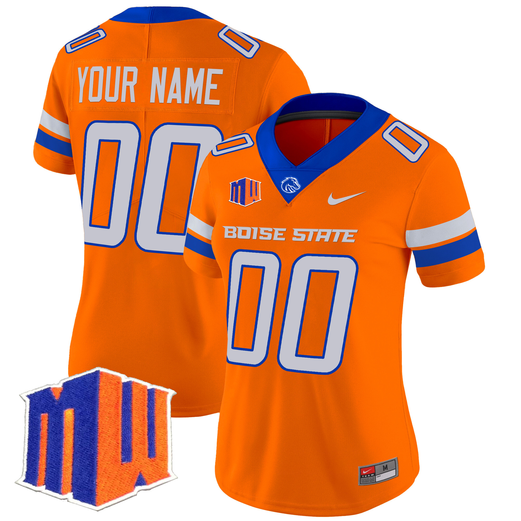 Boise State Broncos Vapor Limited Custom Jersey - All Stitched #10 9ZBBLGXV