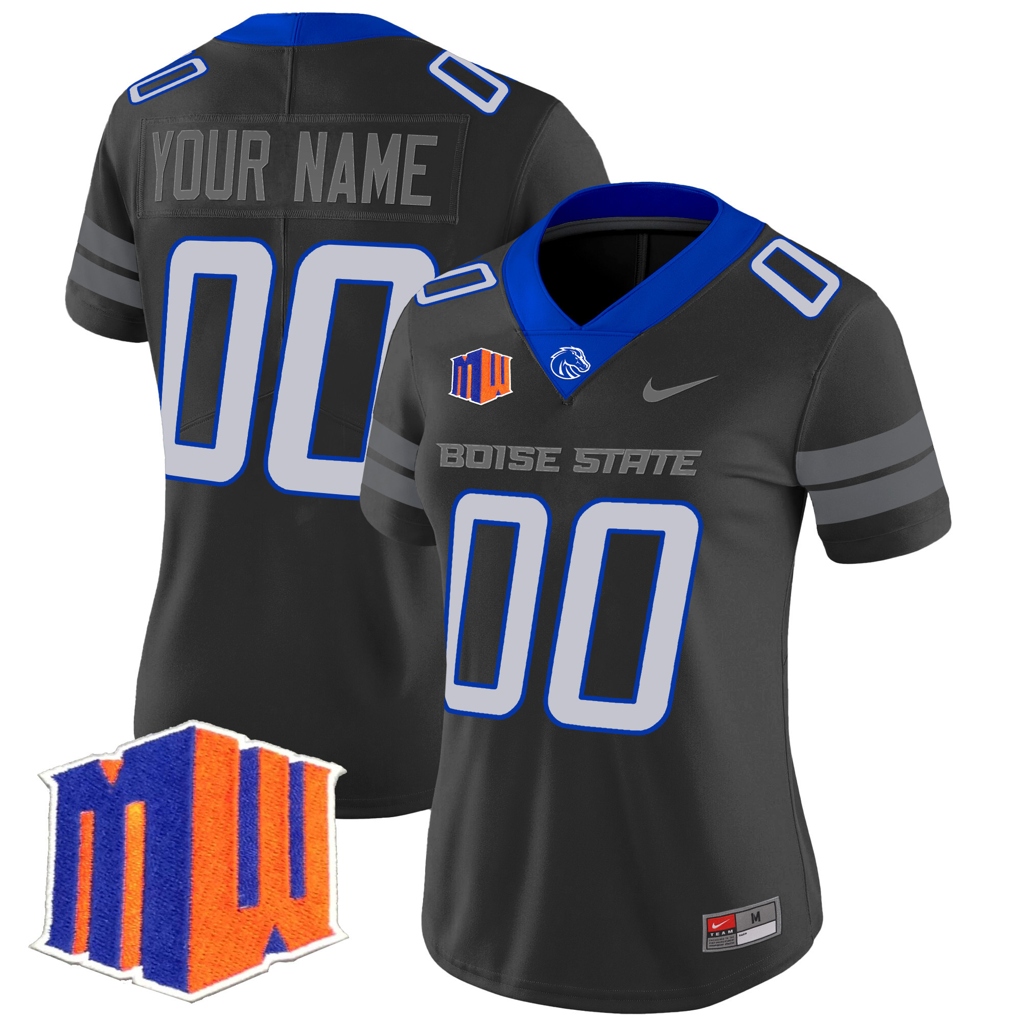 Boise State Broncos Vapor Limited Custom Jersey - All Stitched #12 ZMDH5GXV