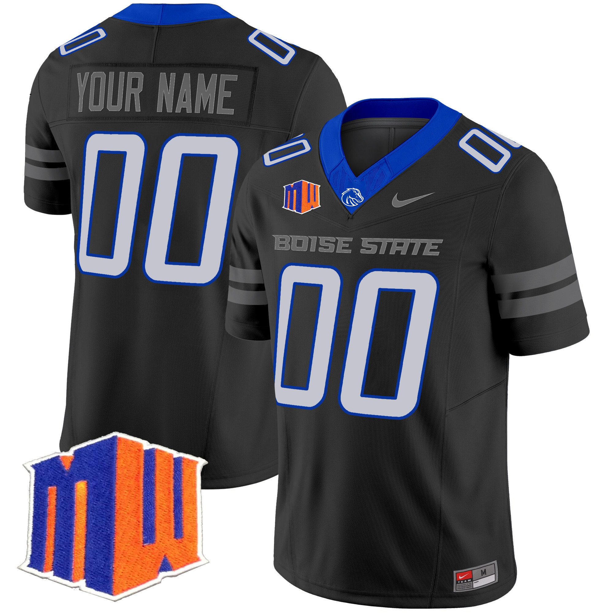 Boise State Broncos Vapor Limited Custom Jersey - All Stitched #6 FMOTXGXV