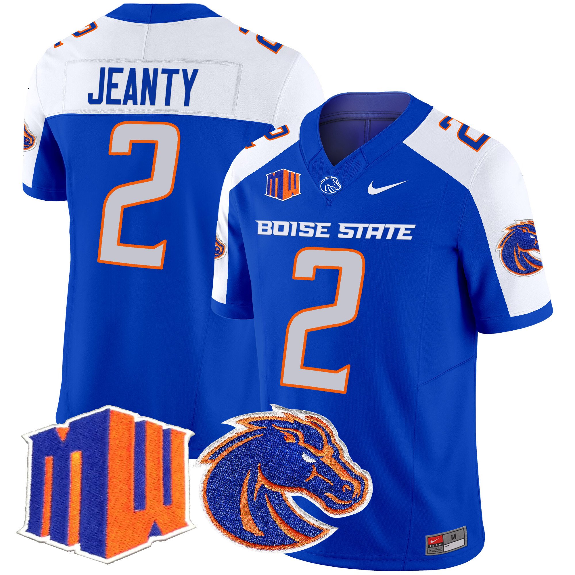Boise State Broncos Vapor Limited Jersey - All Stitched #1 4ZAPAGXV