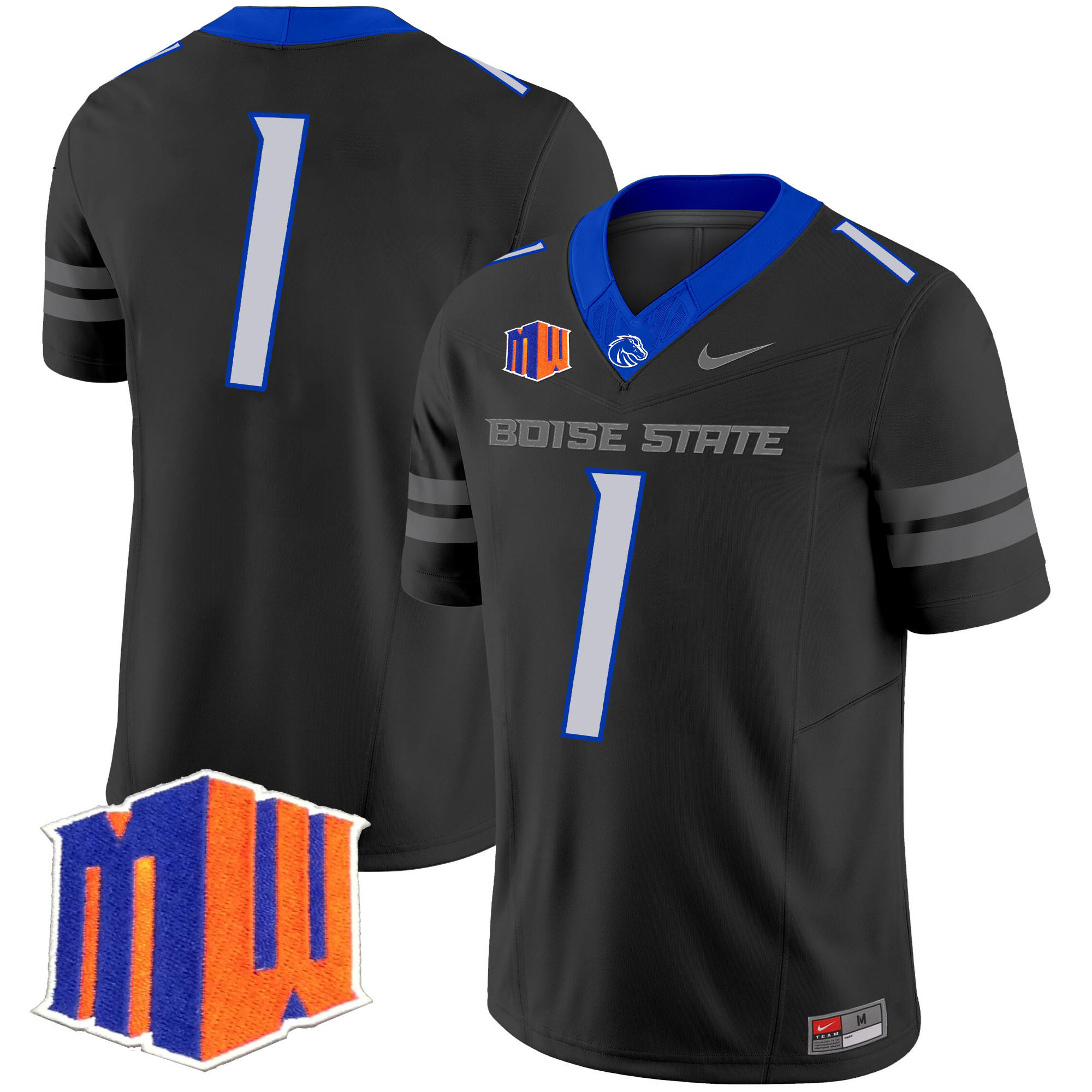Boise State Broncos Vapor Limited Jersey - All Stitched #48 WI1FBGXV
