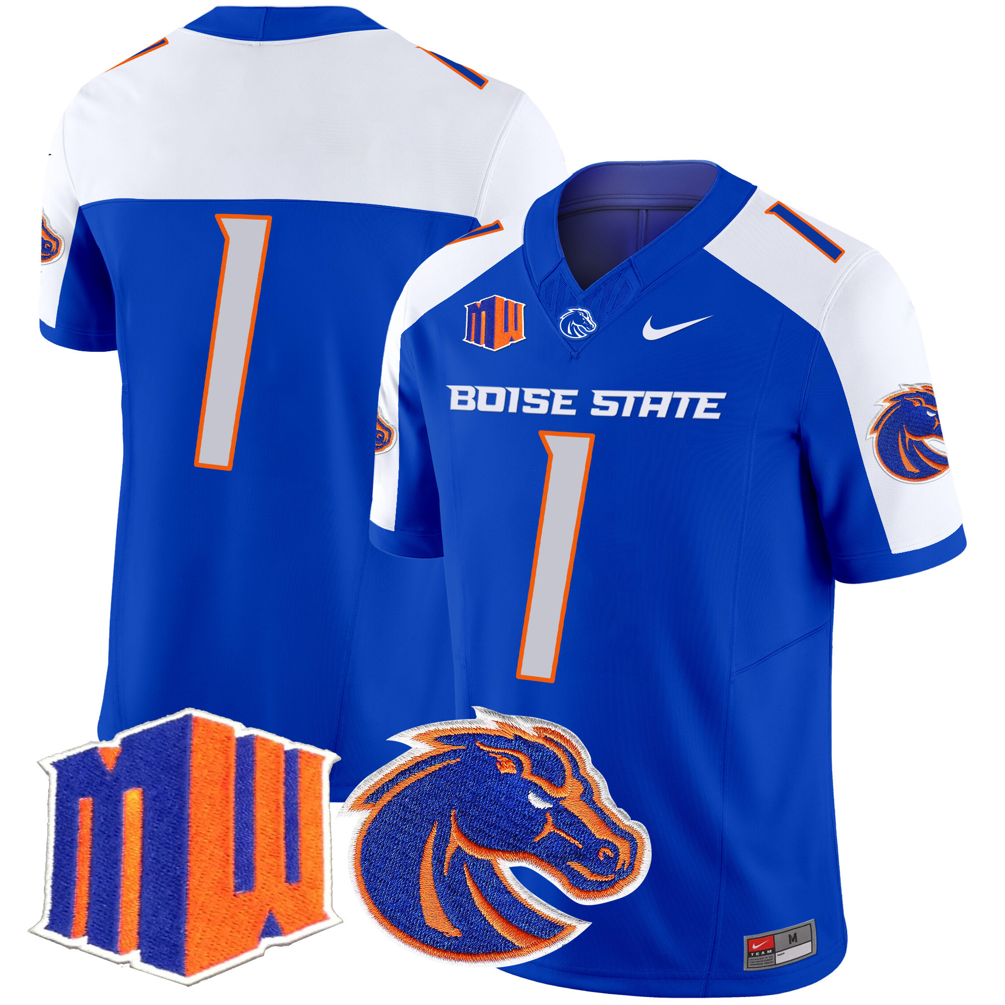 Boise State Broncos Vapor Limited Jersey - All Stitched #8 UJOV7GXV
