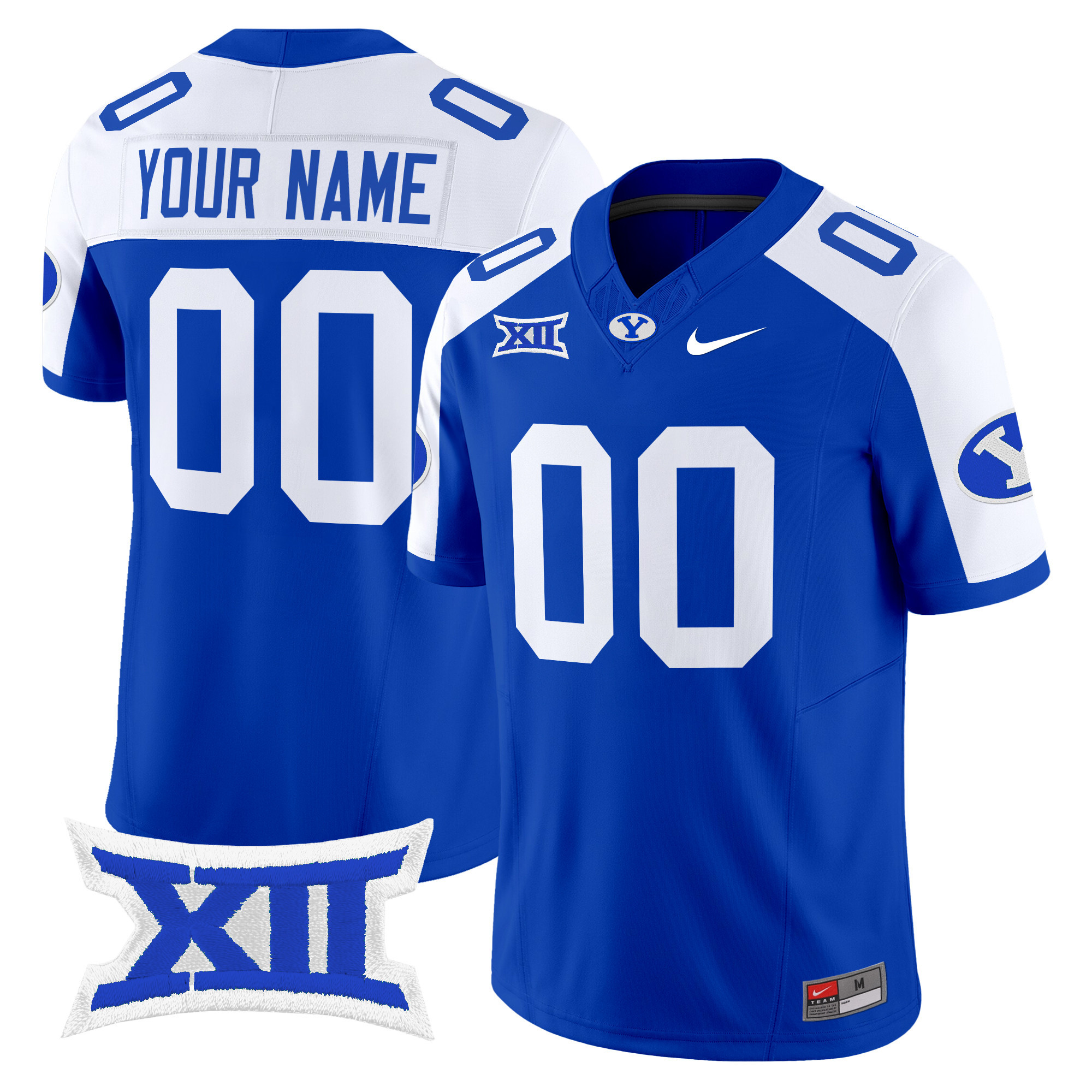 BYU Cougars Vapor Limited Custom Jersey - All Stitched #1 TLLRVGXV