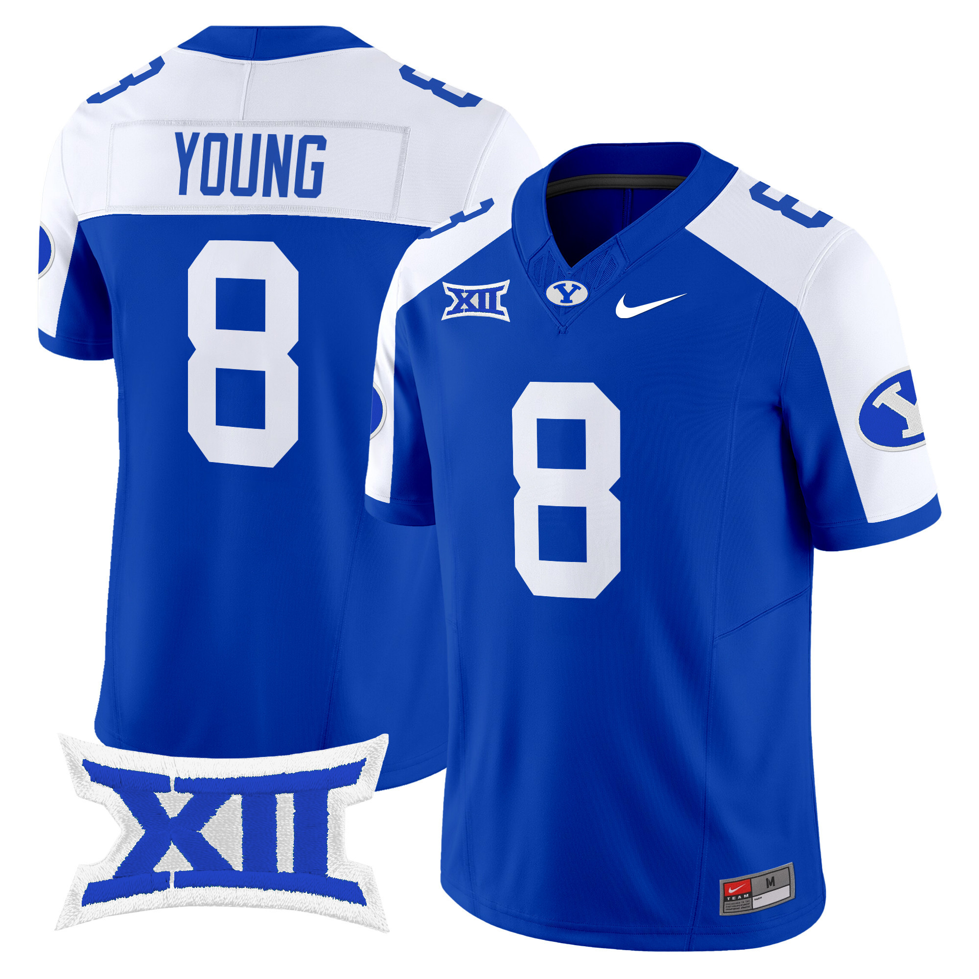 BYU Cougars Vapor Limited Jersey - All Stitched #5 DWGYTGXV