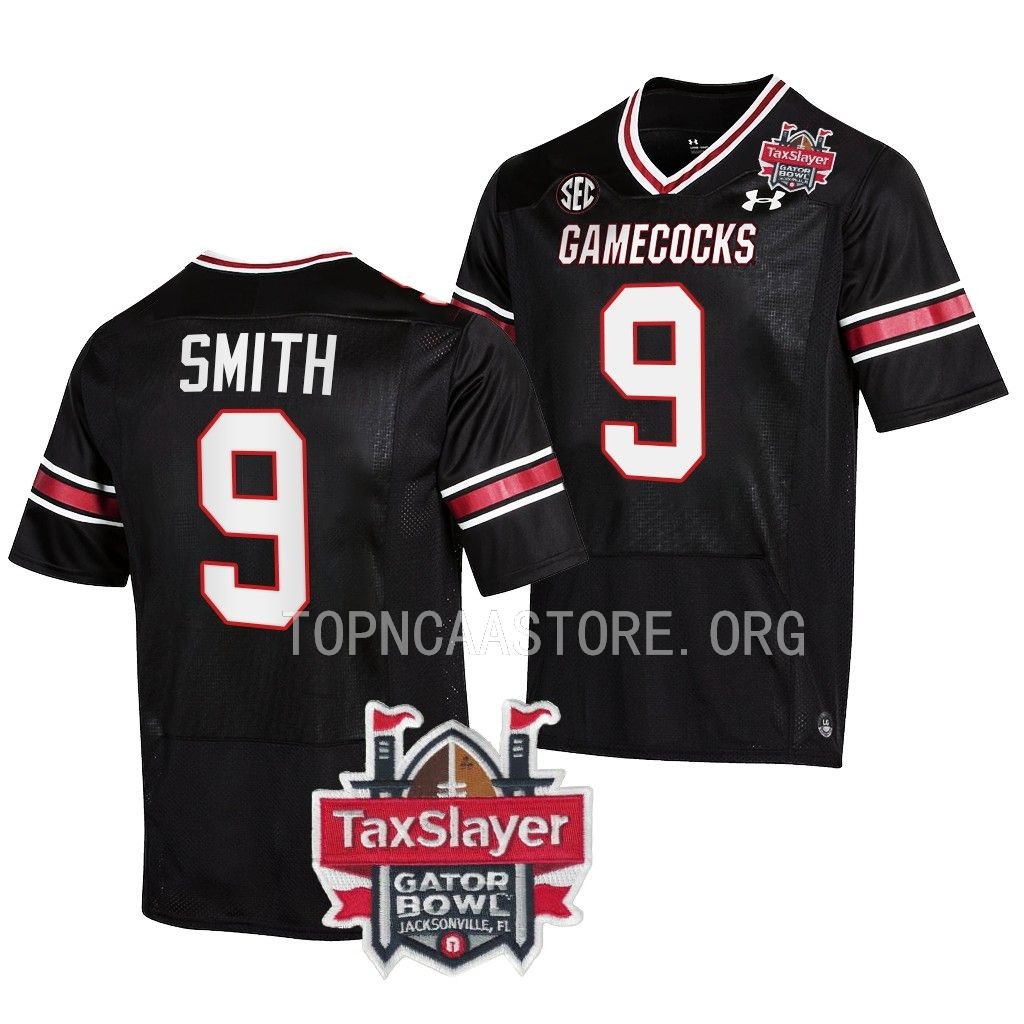 Cam Smith South Carolina Gamecocks Gator Bowl College Jersey Black #9 Uniform XIMHHGXV