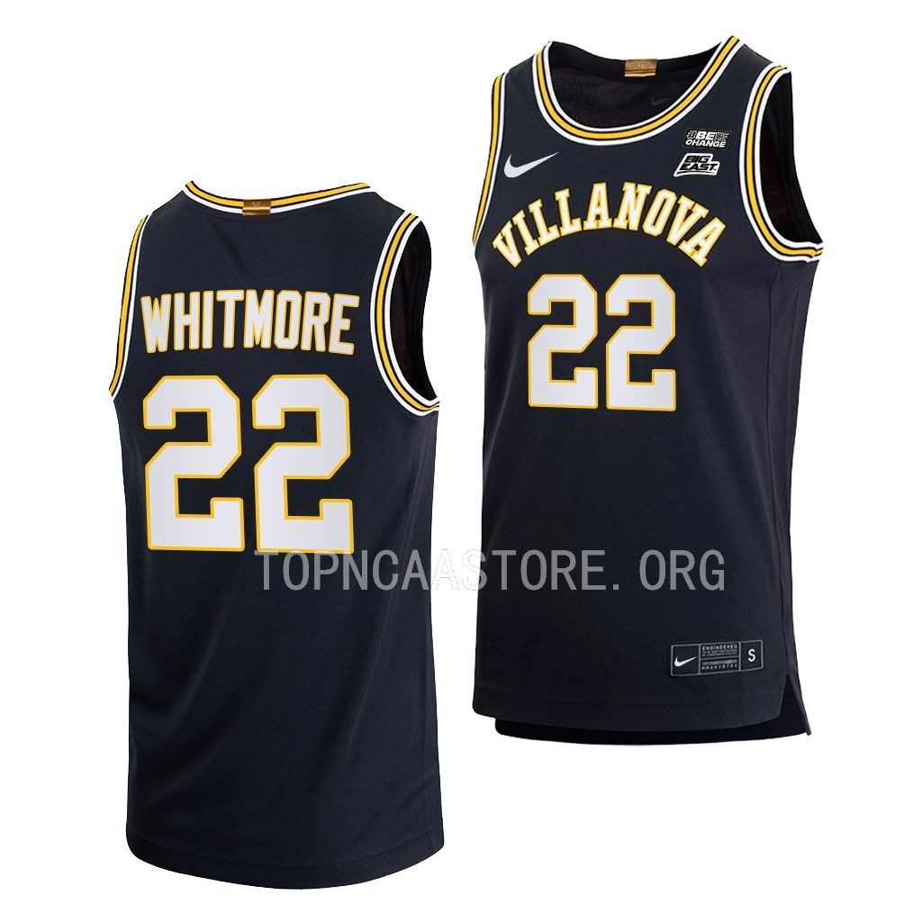 Cam Whitmore Villanova Wildcats #22 Navy 70s Retro Jersey 2022-23 IONLNGXV