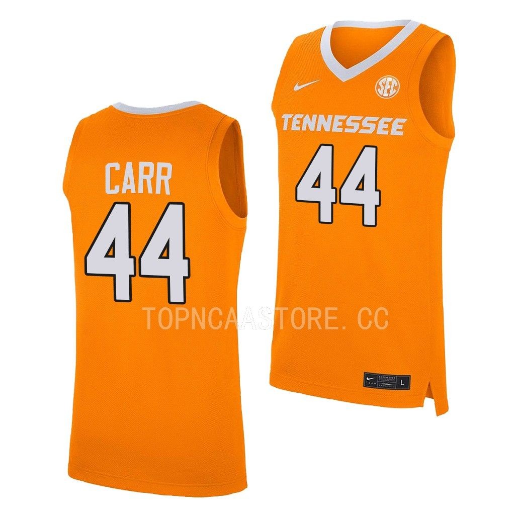 Cameron Carr Tennessee Volunteers #44 Orange Jersey 2022-23 IK1FSGXV