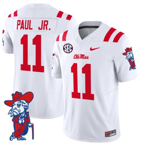 Chris Paul Jr Jersey #11 Ole Miss Rebels Vapor Limited College Football St G8FXJGXV