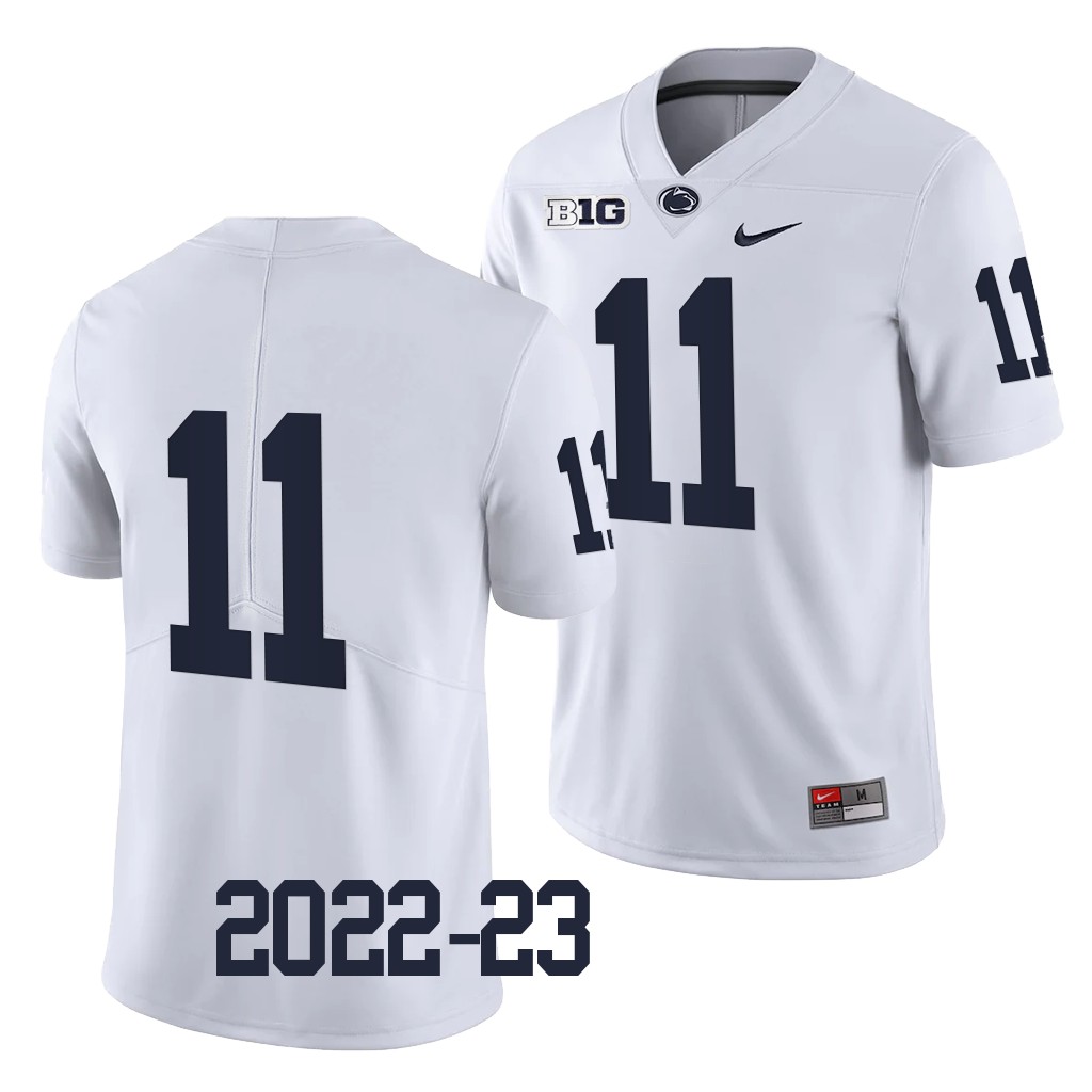 Christian Veilleux Penn State Nittany Lions #11 White Jersey 2022-23 College Limited Uniform 3ARPNGXV