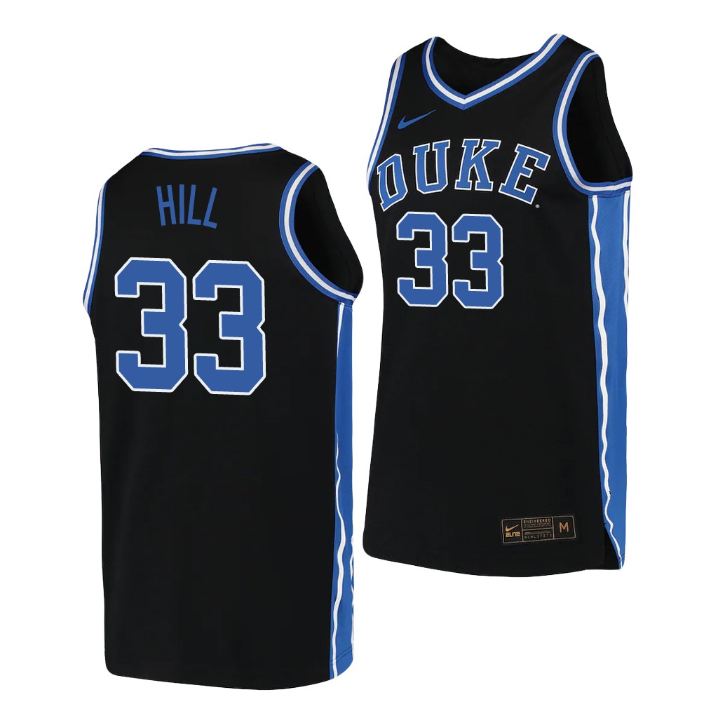 Duke Blue Devils Grant Hill Black -20 College Jersey RGXM1GXV