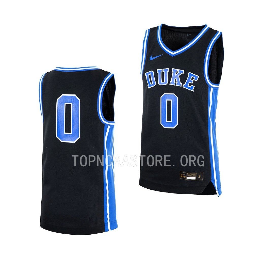 Duke Blue Devils Icon Jersey Youth Black E1S4NGXV
