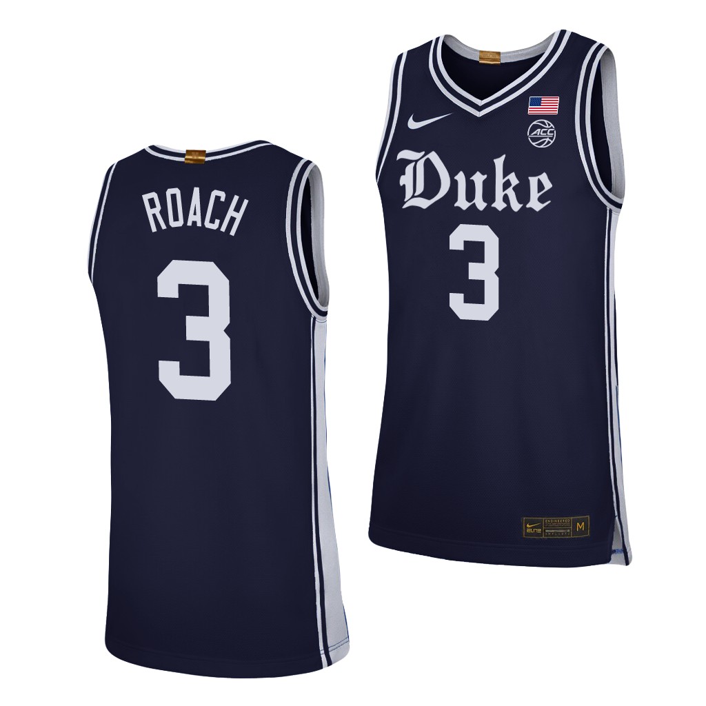 Duke Blue Devils Jeremy Roach Navy Alternate Brotherhood Jersey AGJPMGXV