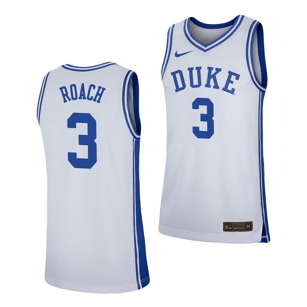 Duke Blue Devils Jeremy Roach White Jersey Z5A7MGXV