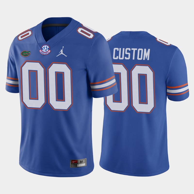 Florida Gators Custom Blue Home Game Jersey College 6XDFRGXV