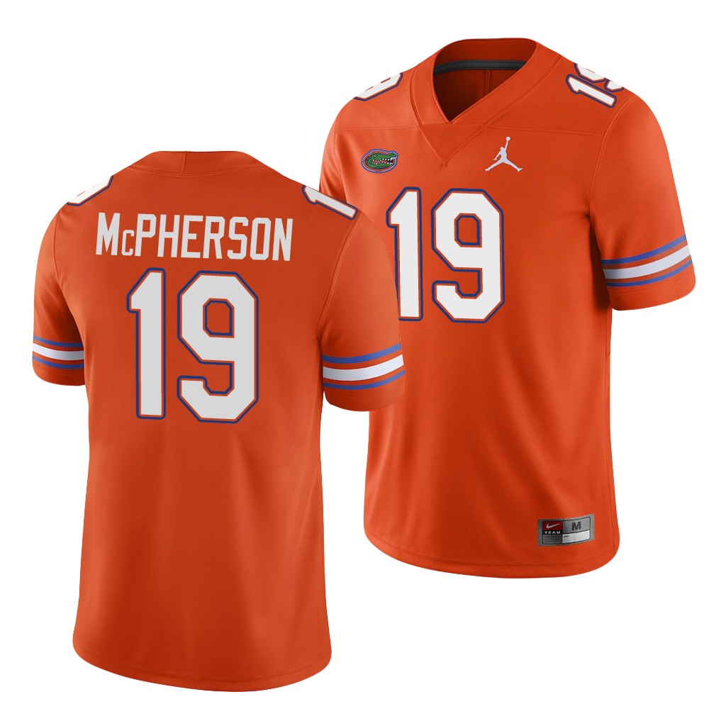 Florida Gators Evan McPherson Orange Game College Jersey PZMUIGXV