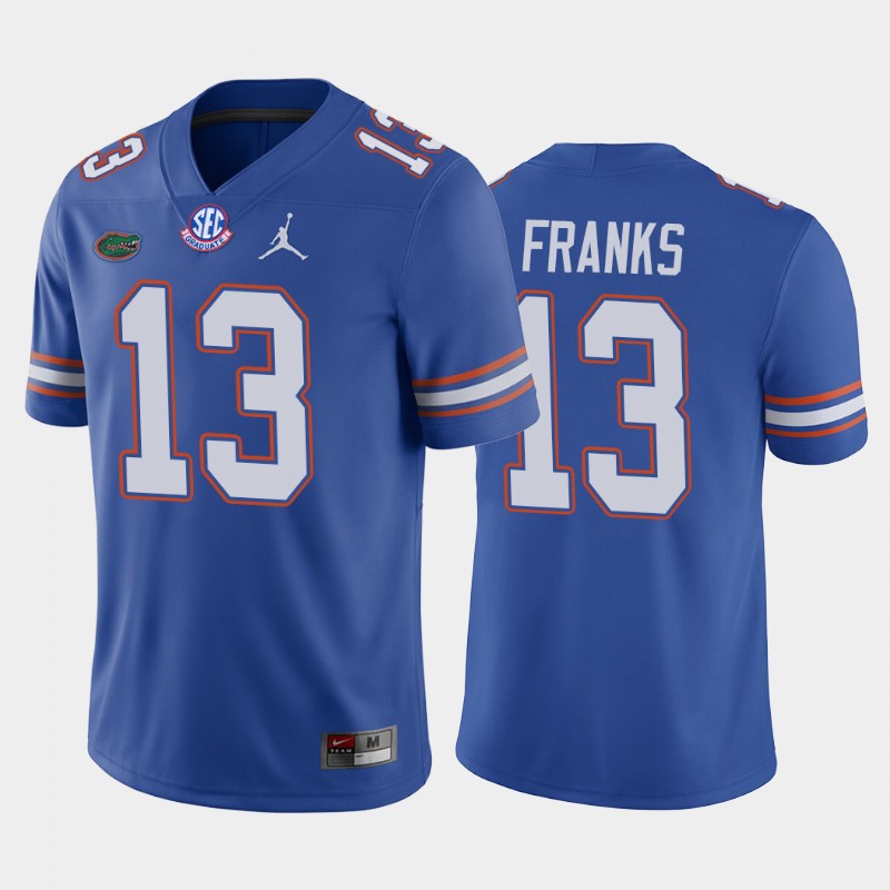 Florida Gators Feleipe Franks Blue Home Game Jersey College 70PBXGXV