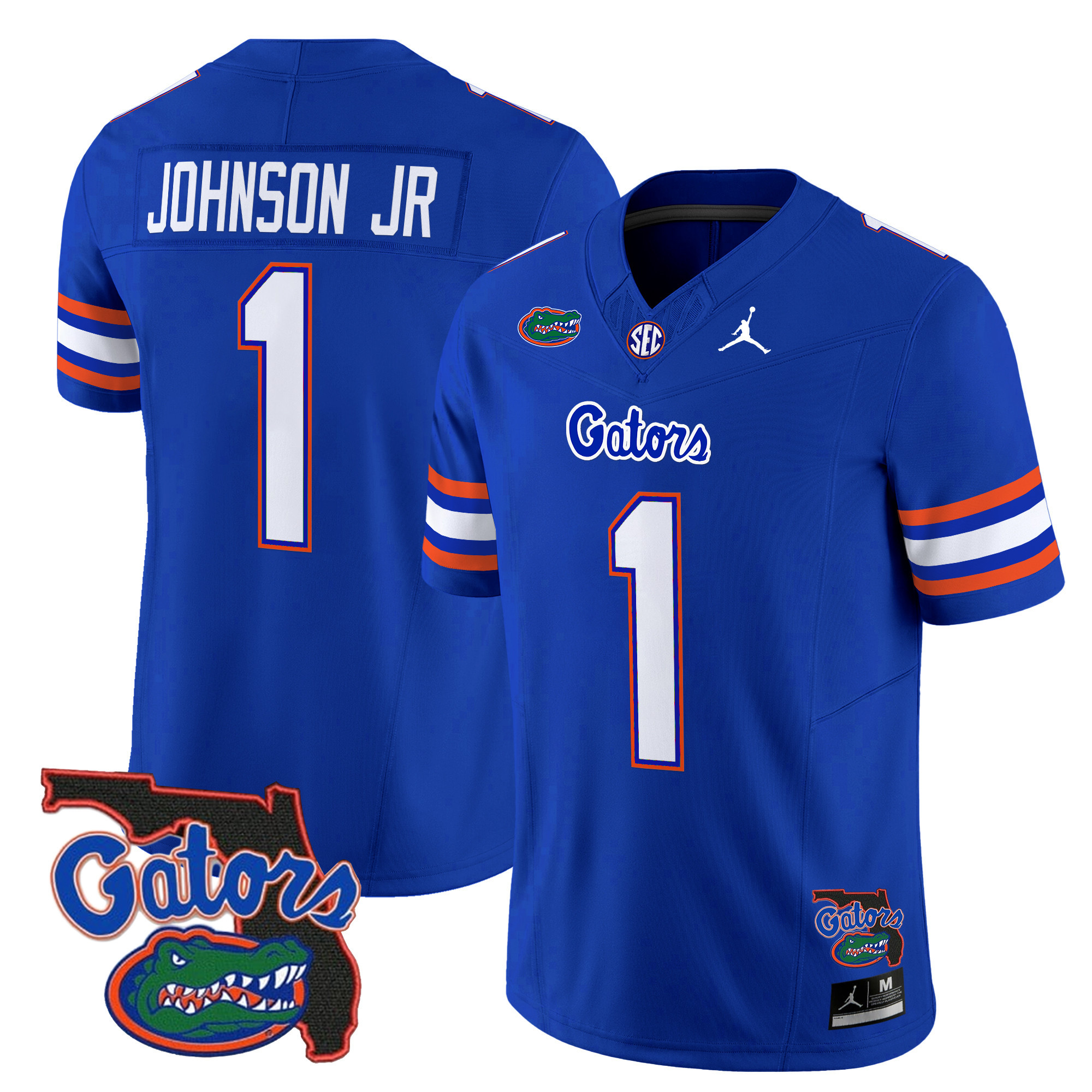 Florida Gators Florida Patch Vapor Limited Jersey - All Stitched #30 FYUJHGXV