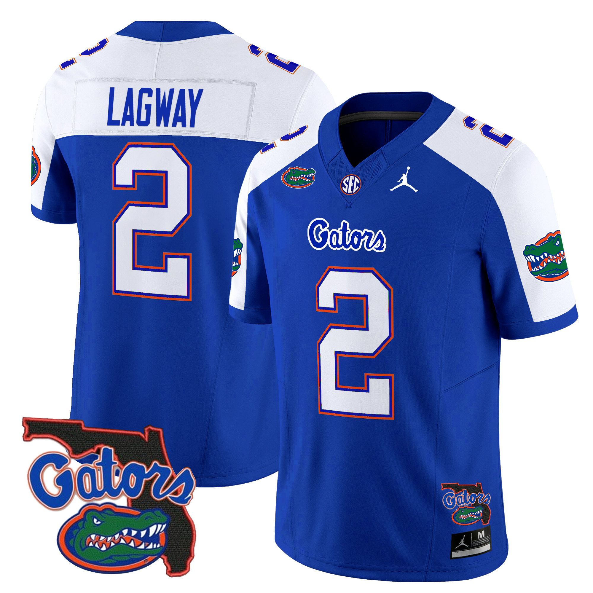 Florida Gators Florida Patch Vapor Limited Jersey - All Stitched #8 07SN9GXV