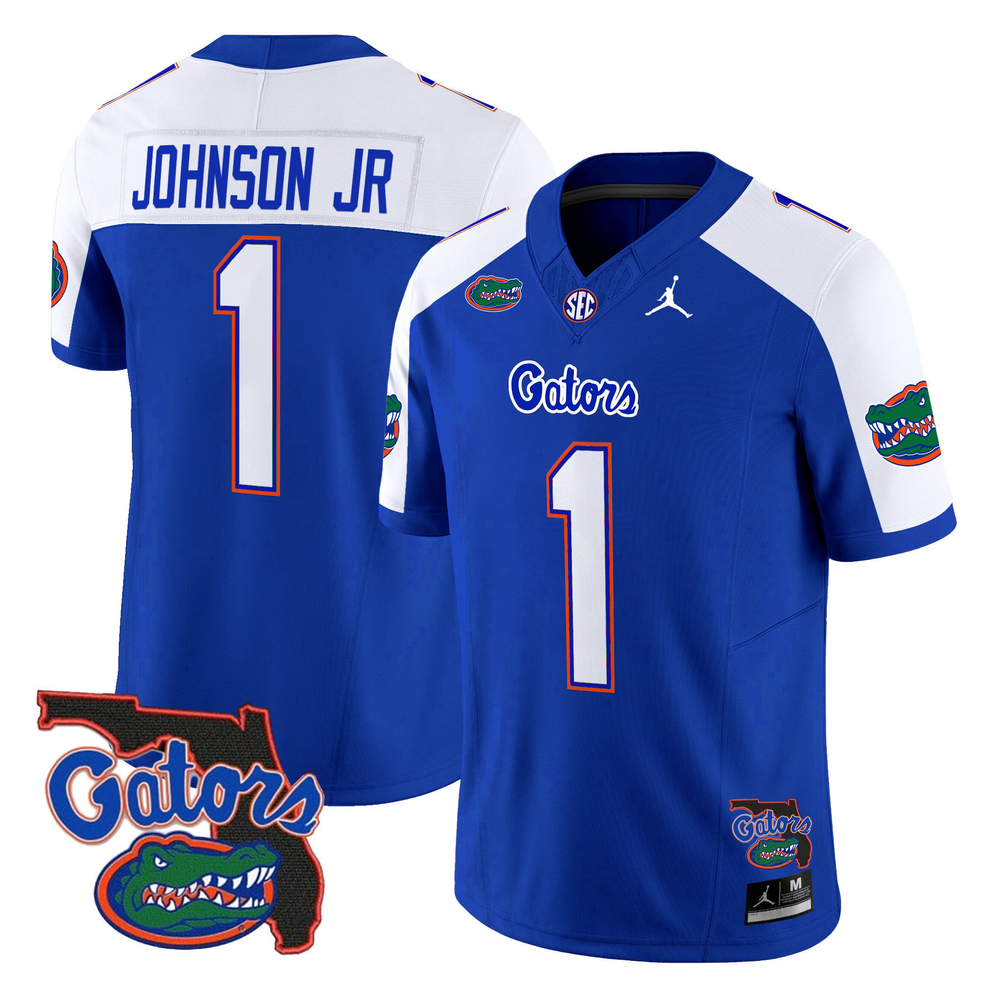 Florida Gators Florida Patch Vapor Limited Jersey - All Stitched #9 FD1LQGXV