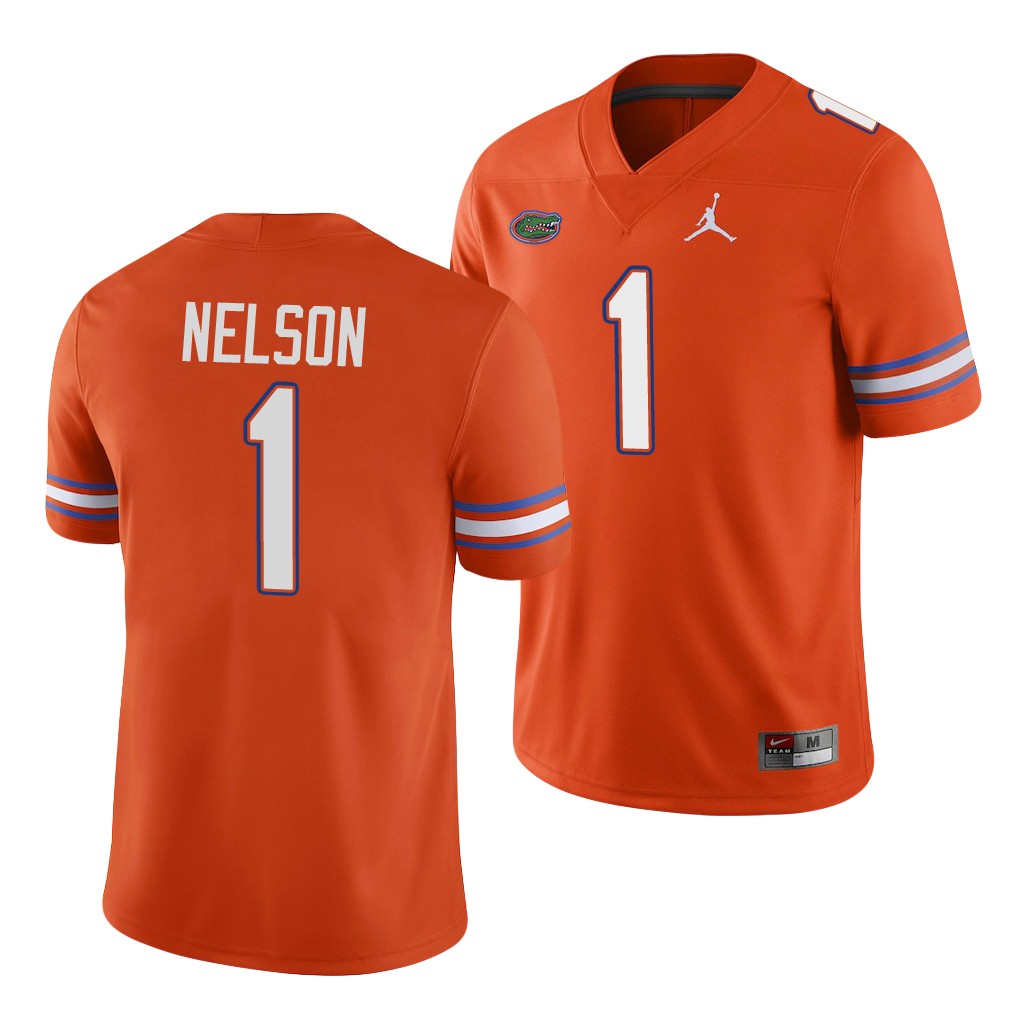 Florida Gators Reggie Nelson Orange Game College Jersey EYWVKGXV