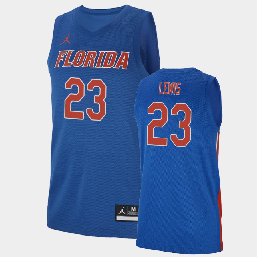 Florida Gators Scottie Lewis Royal College Jersey JWN7VGXV